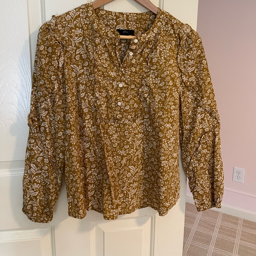 Jcrew Floral Top